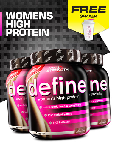 define Womens High Protein Powder 1kg