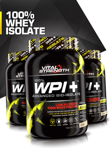 WPI+ Whey Protein Isolate 1kg net